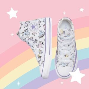 Converse Unicorn hightop sneakers. Size 5 men’s fits a size 7 women’s